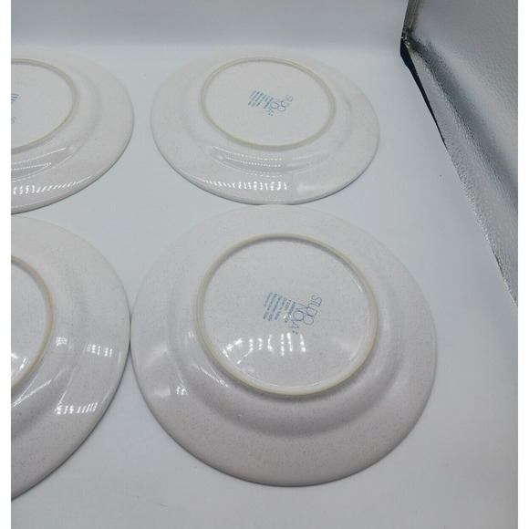 4 Salad Plates Studio Nova Adirondack Mauve Geen Aztec Southwestern Y2201 - Picture 9 of 10